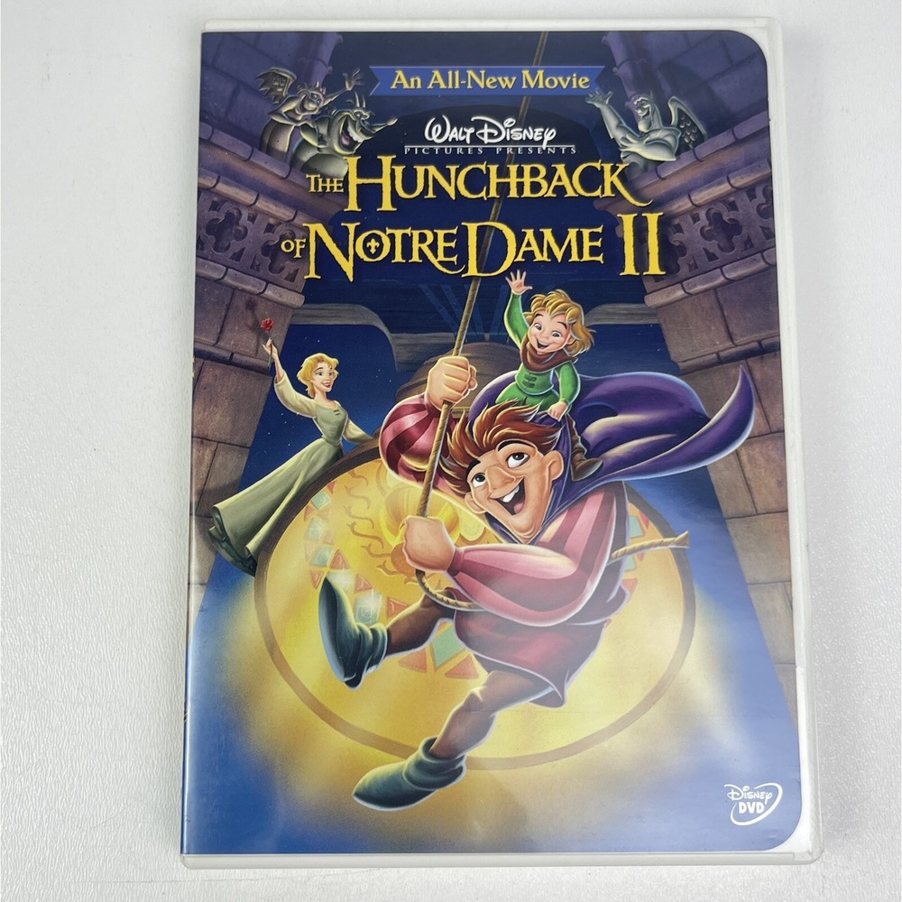 Walt Disney The Hunchback of Notre Dame II DVD 2002 Sequel‎ Animation